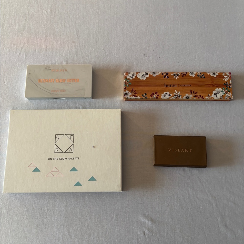 Luxury makeup bundle,OFRA,Viseart, Butter London, Glow and Neutral Set Bundle
